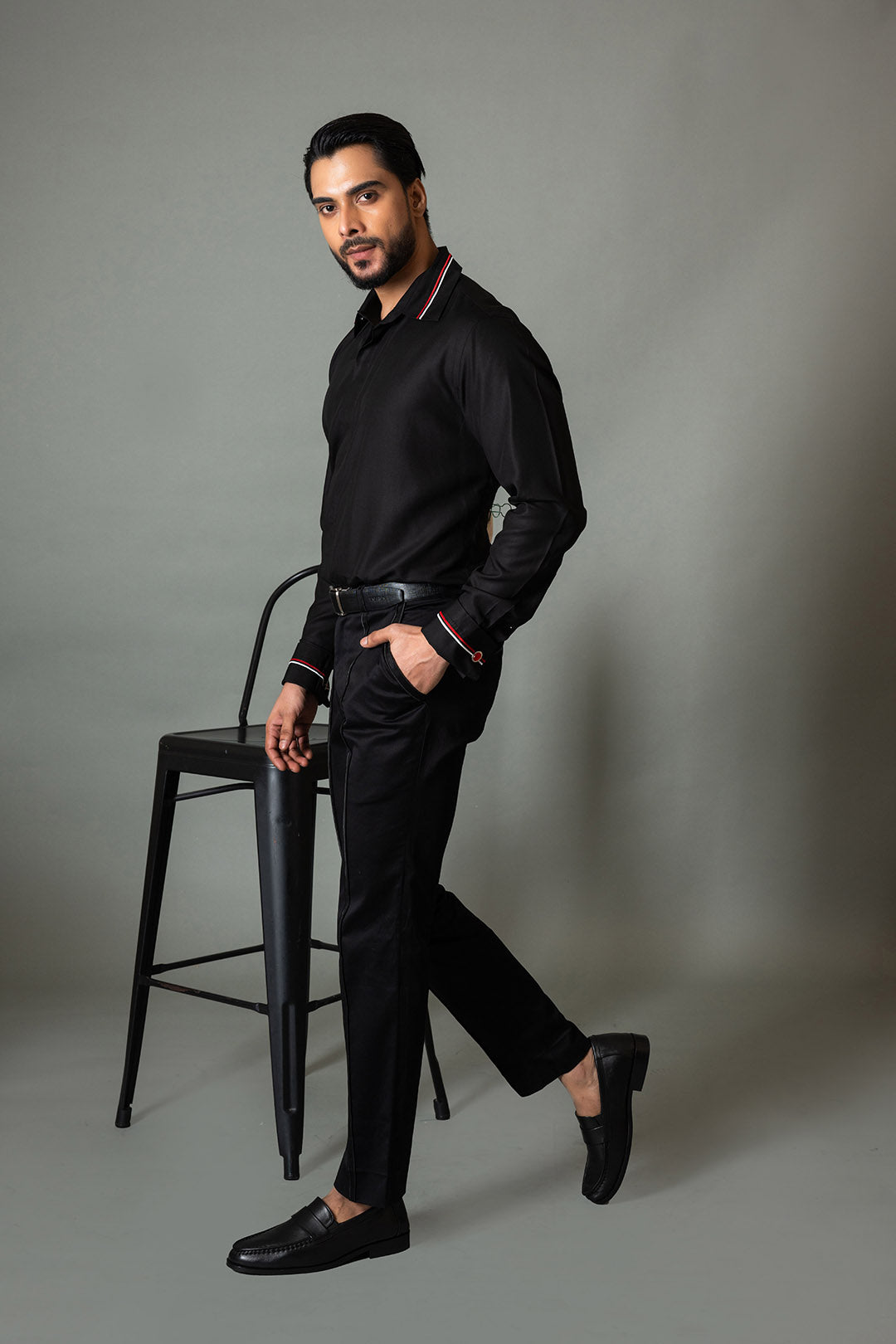 Black Fortify Trousers