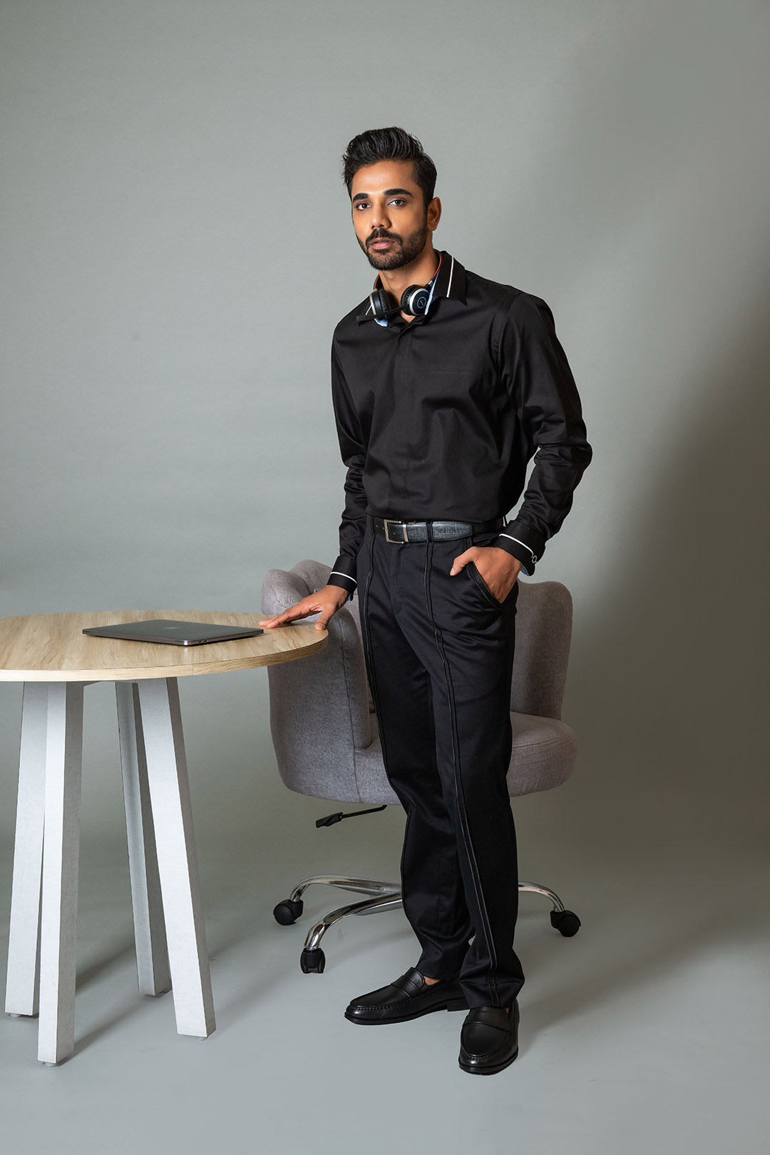 Black Fortify Trousers