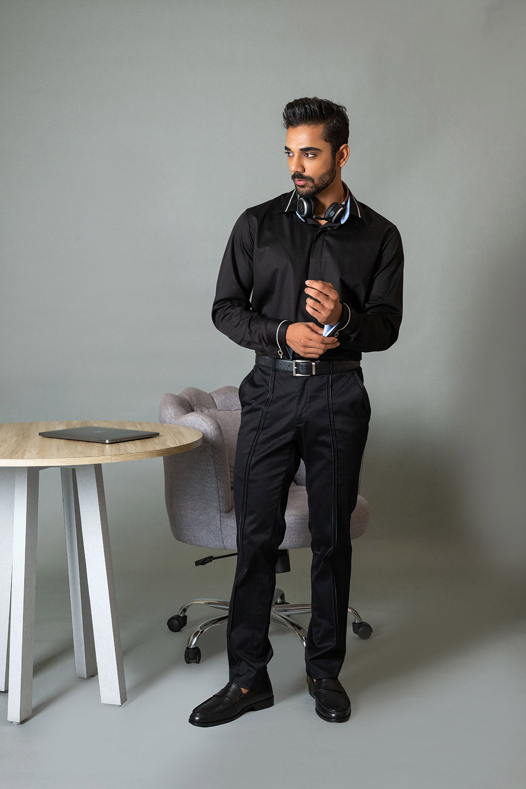 Black Fortify Trousers