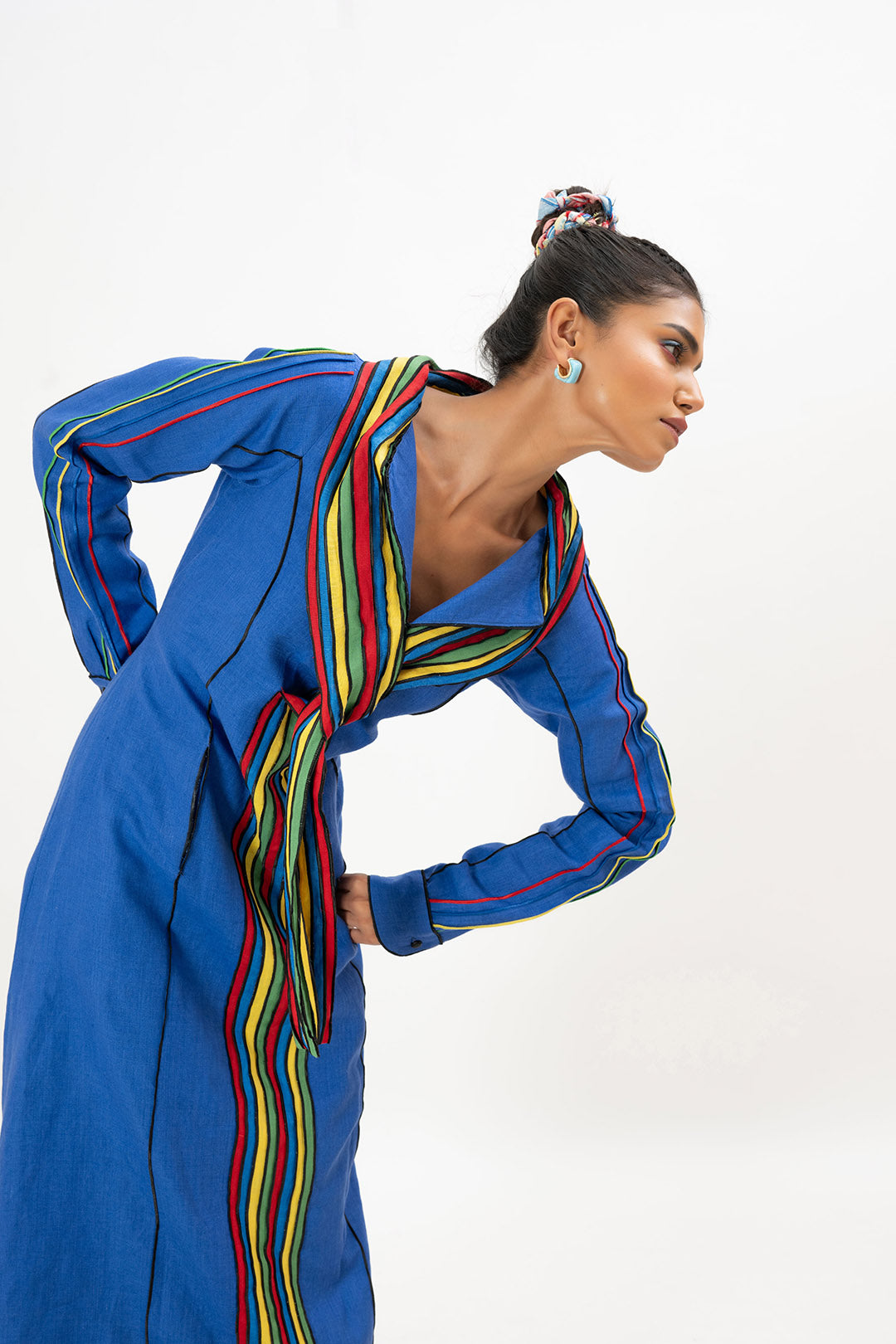 Sapphire Elegance Dress