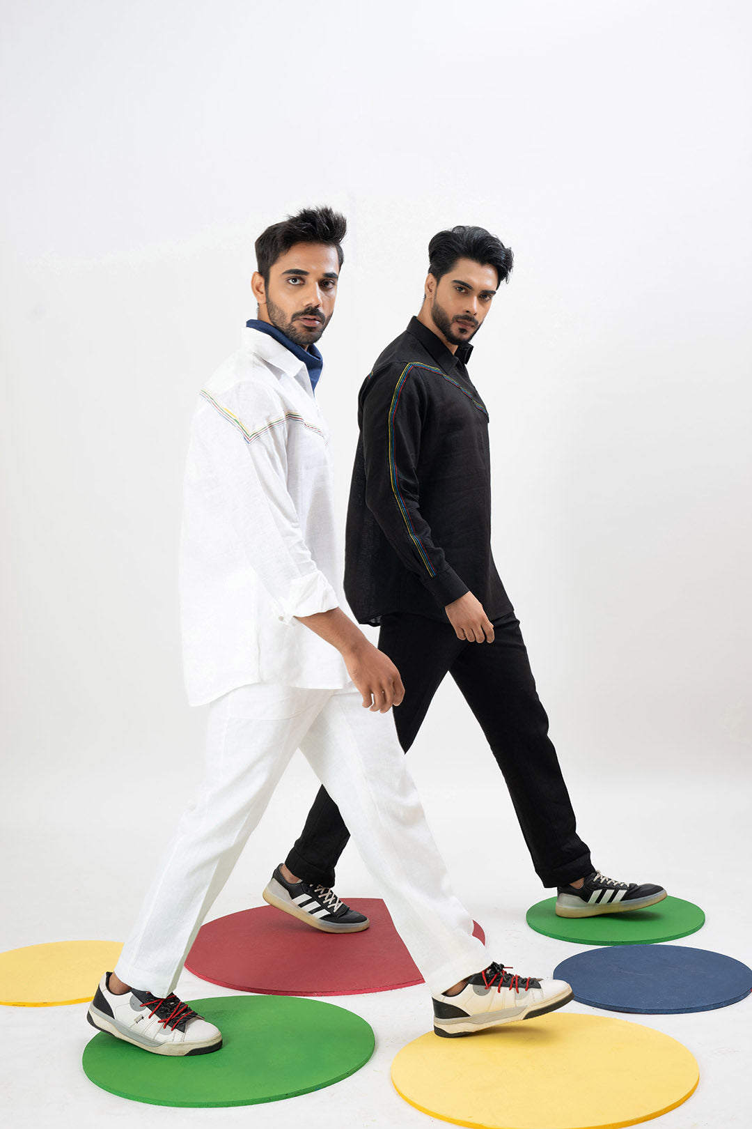 White Alabaster Trousers