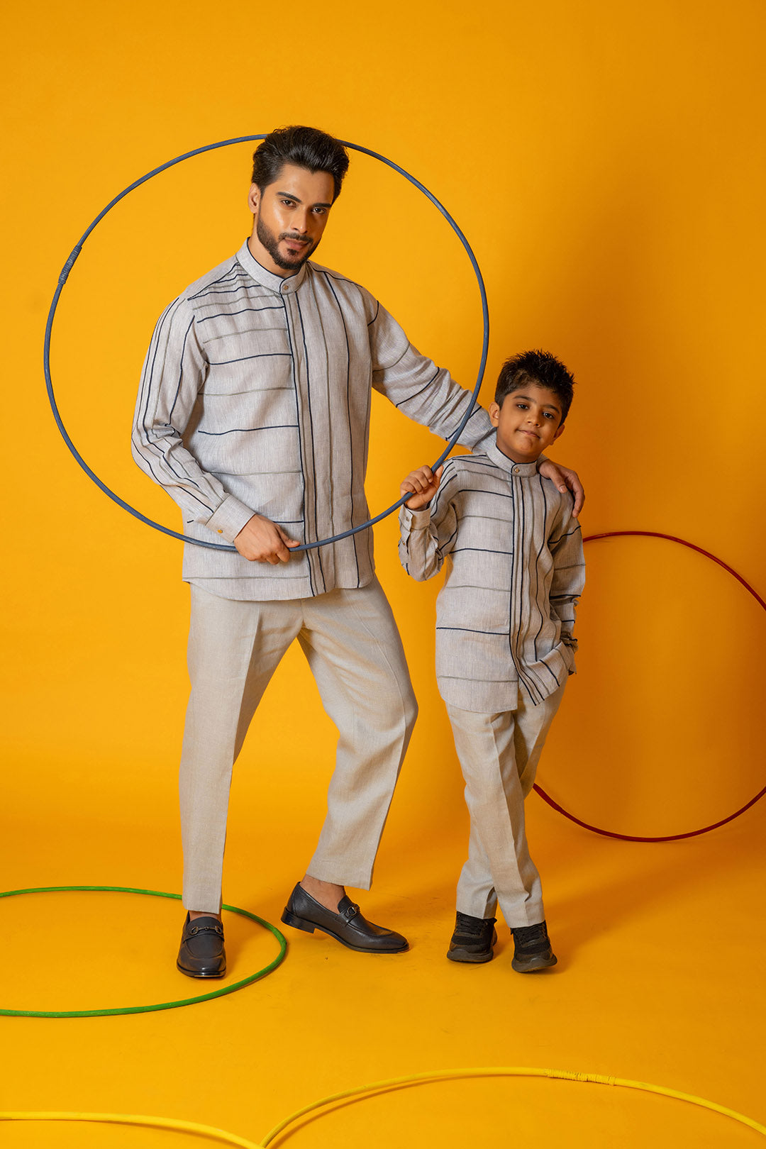 Grey Graphite Trousers