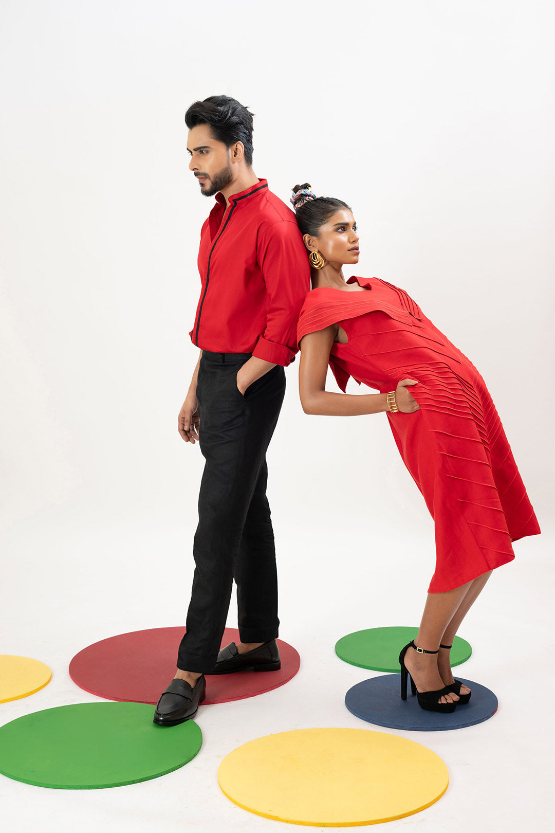 Red Cerise Elegance Dress