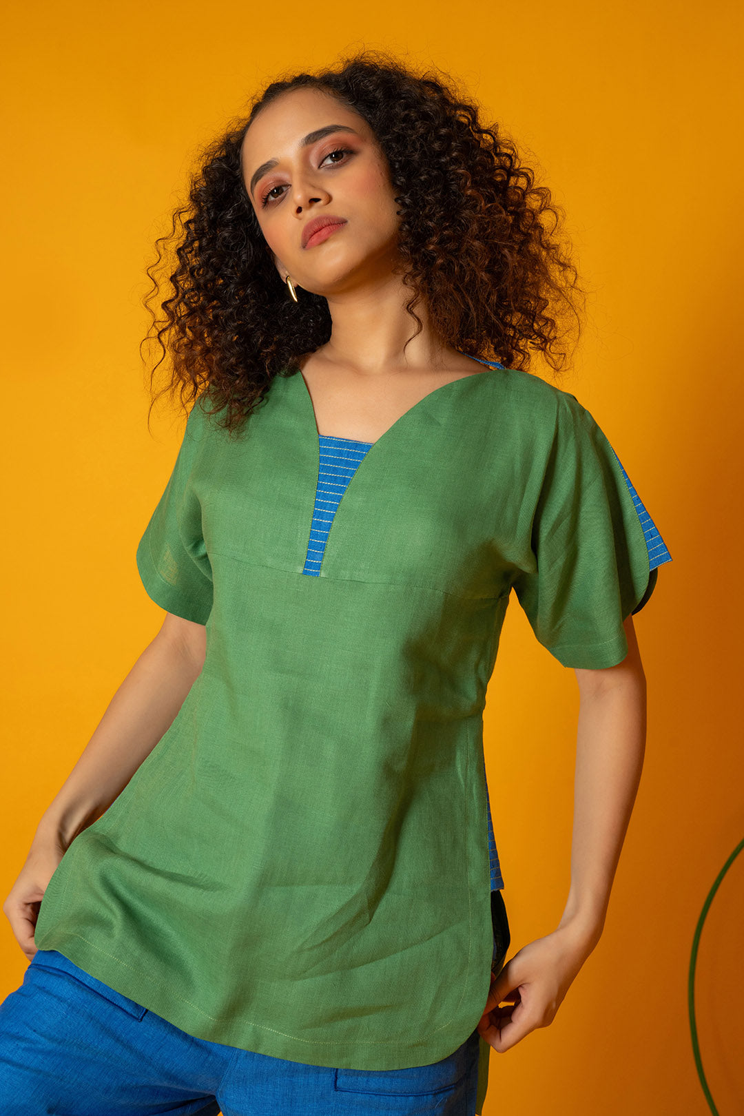 Green Lea Top