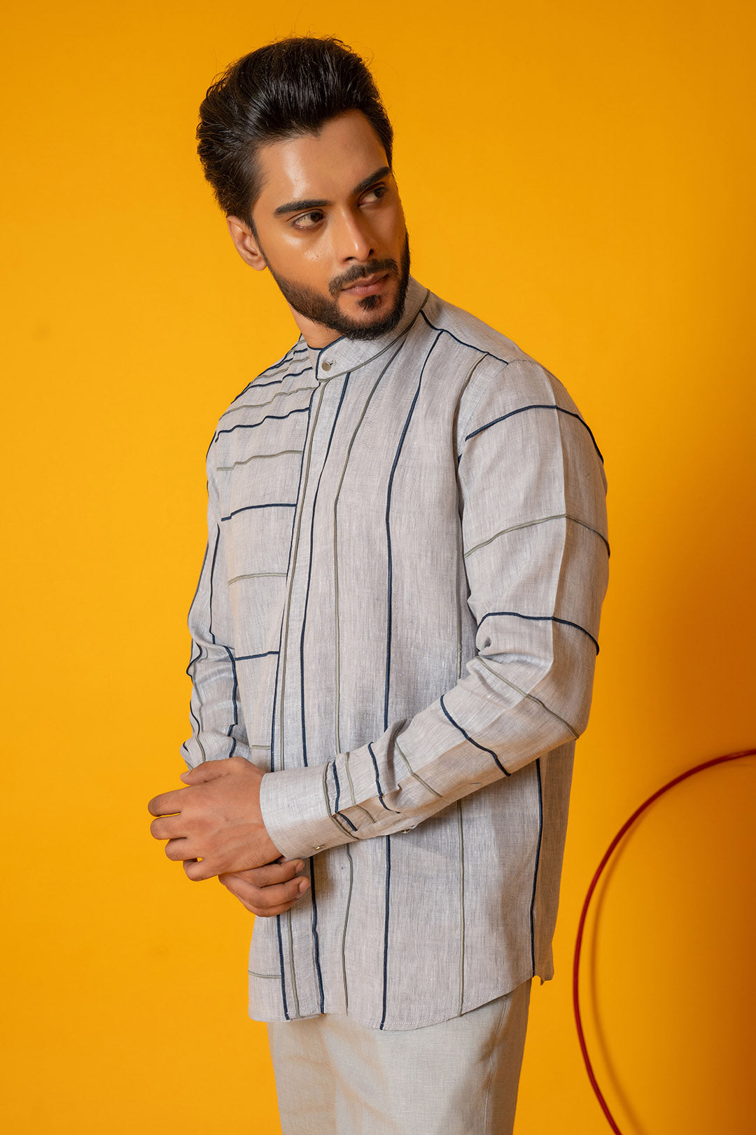 Grey Achromatic Shirt