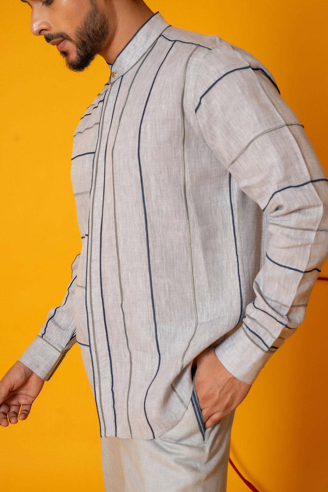 Grey Achromatic Shirt
