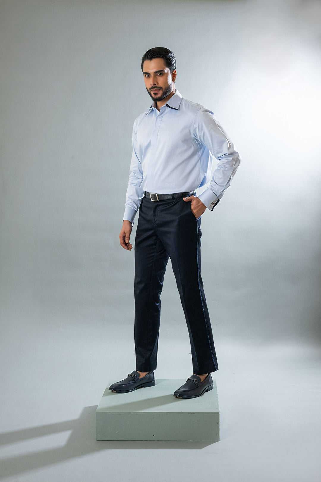 Navy Blue Realm Trousers