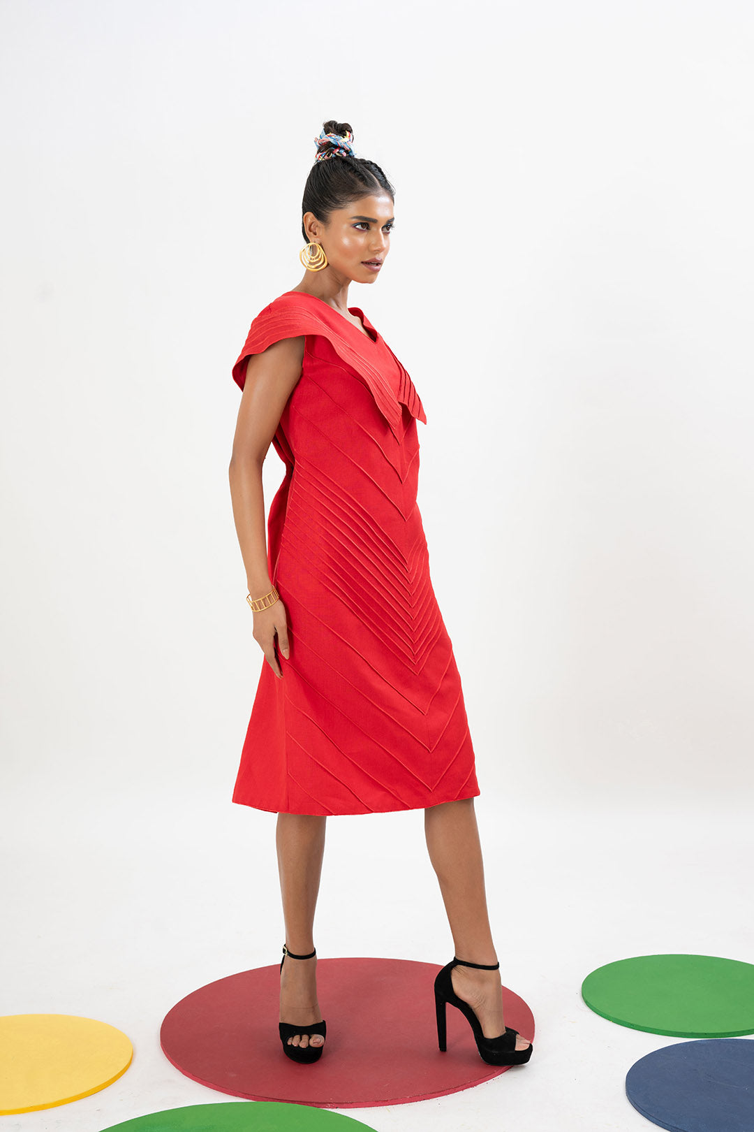 Red Cerise Elegance Dress