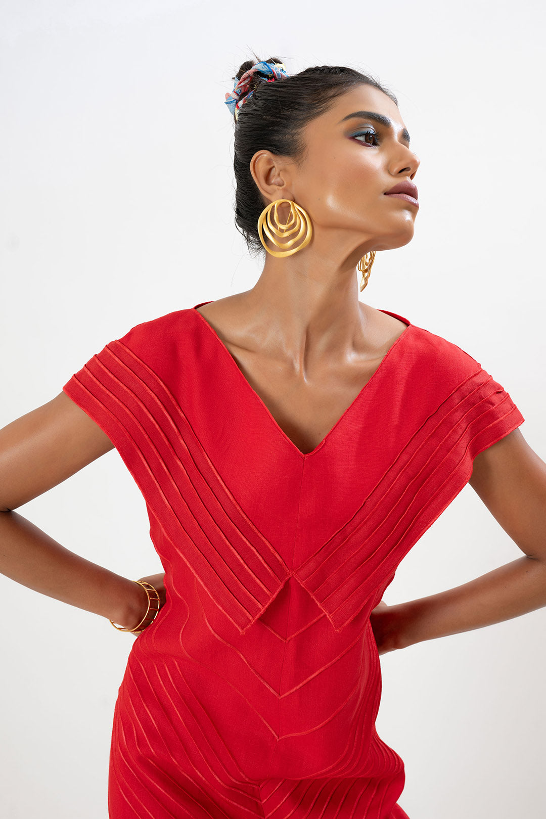 Red Cerise Elegance Dress