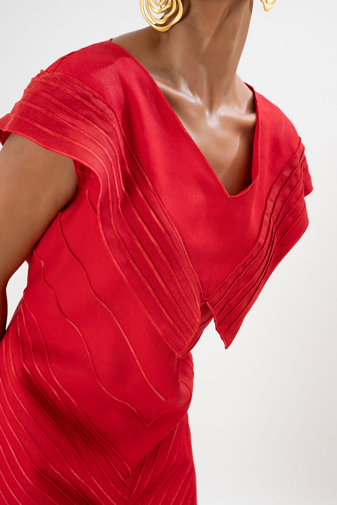 Red Cerise Elegance Dress