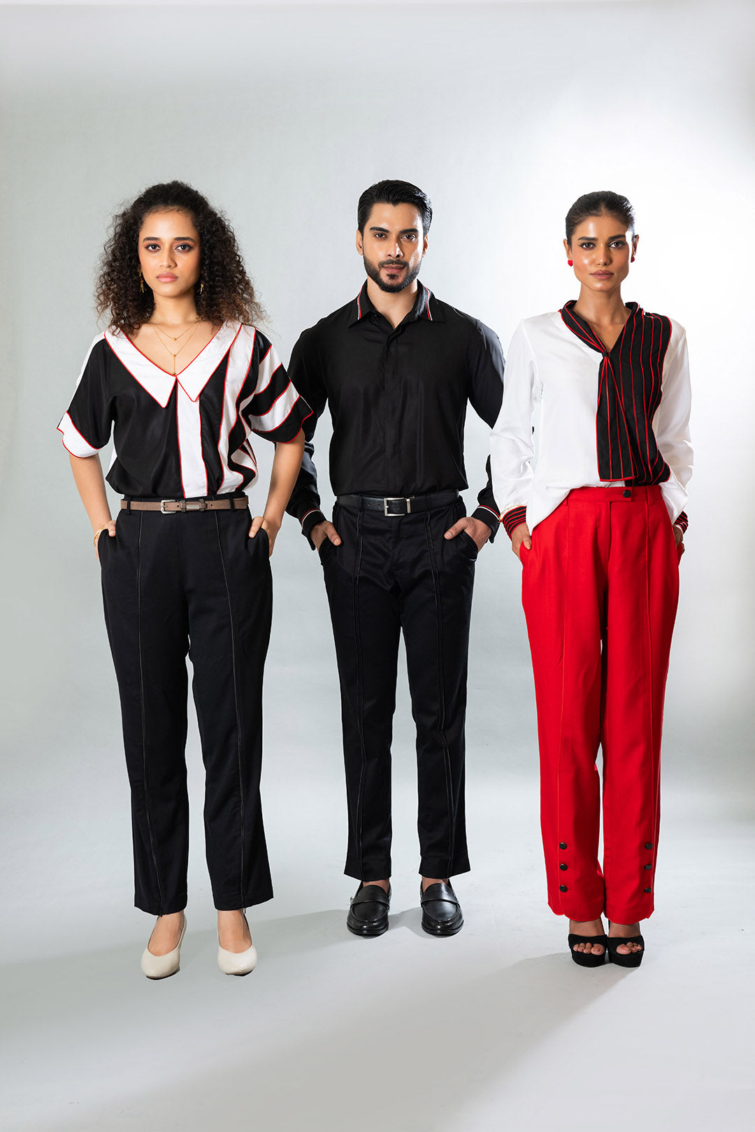 Red Power Pants