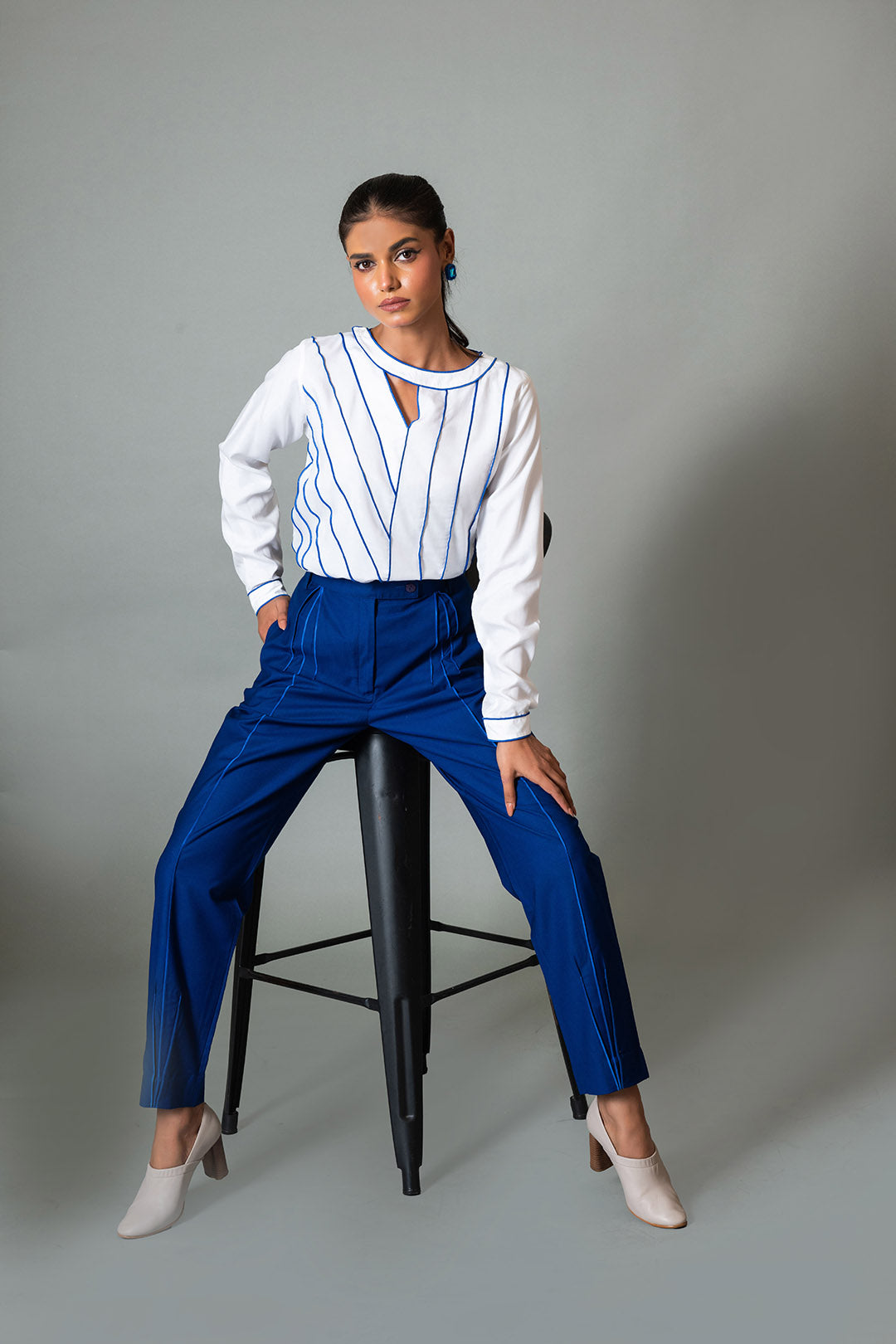 Blue Precision Pants