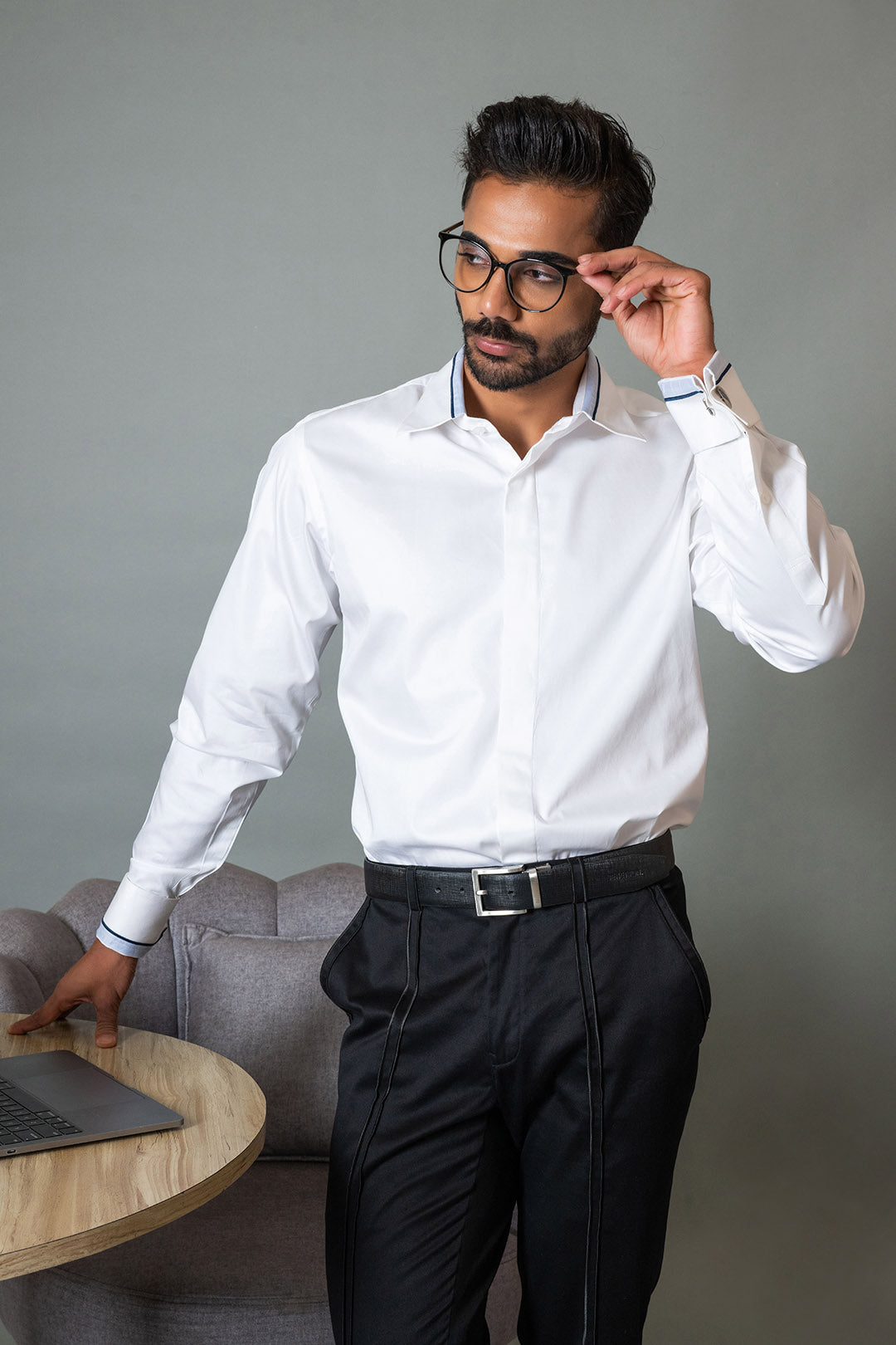 White Crest Shirt