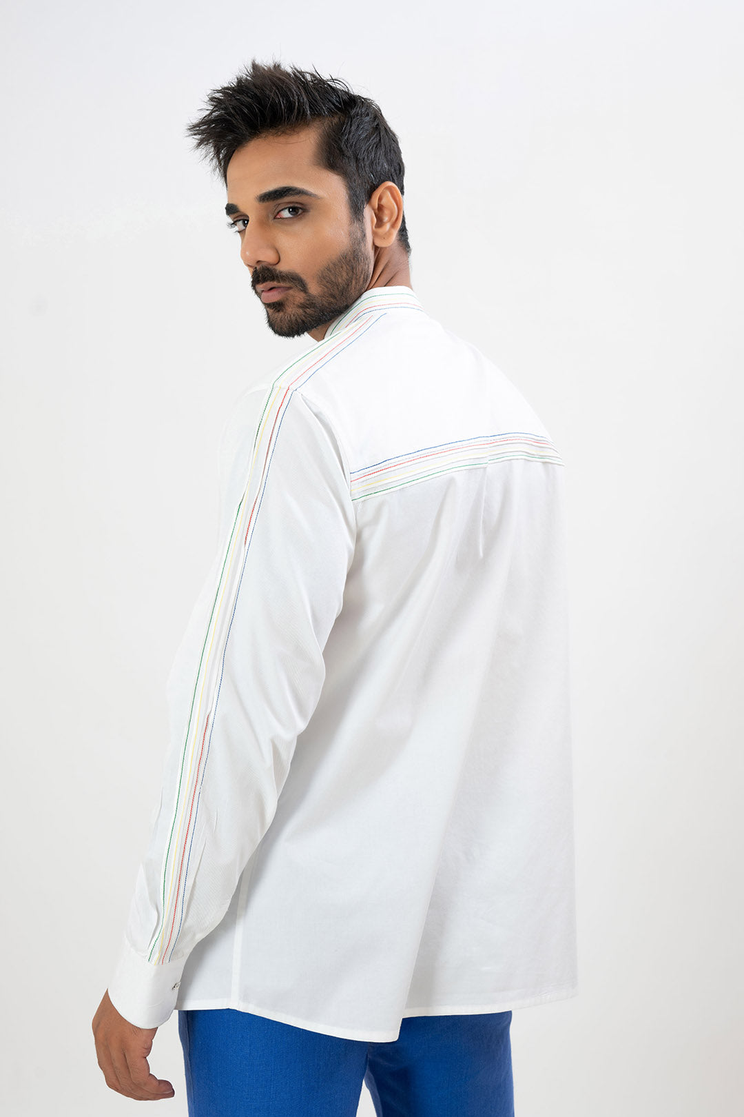 White Crucifix Shirt