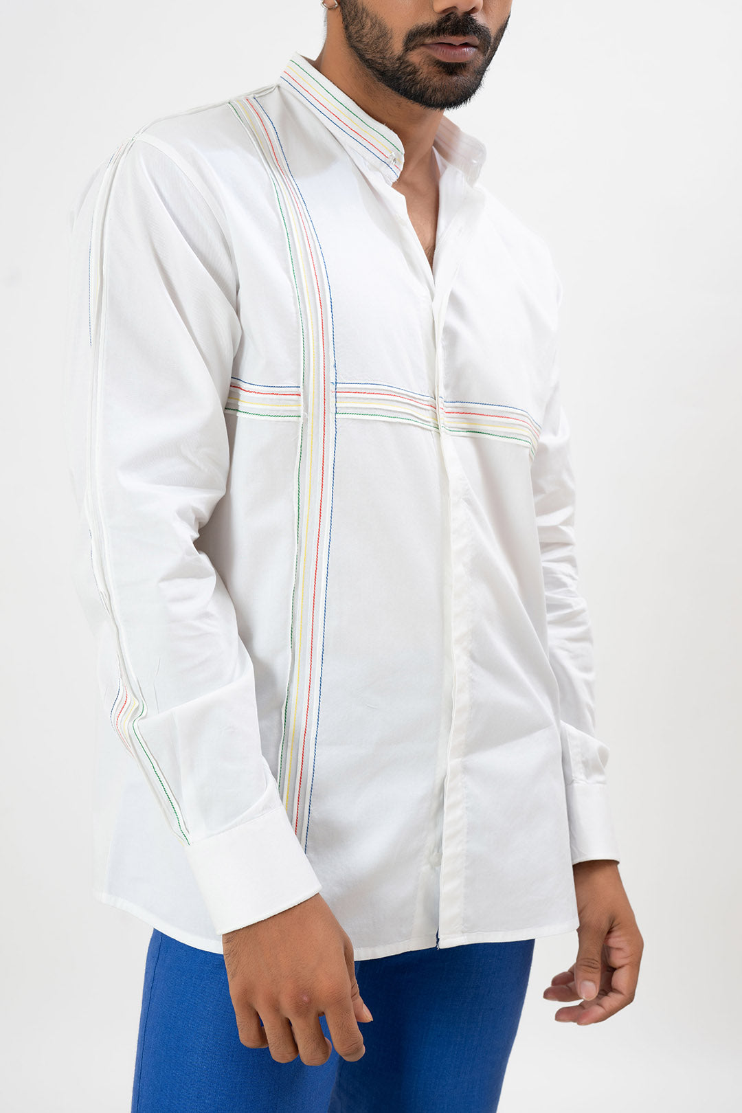 White Crucifix Shirt