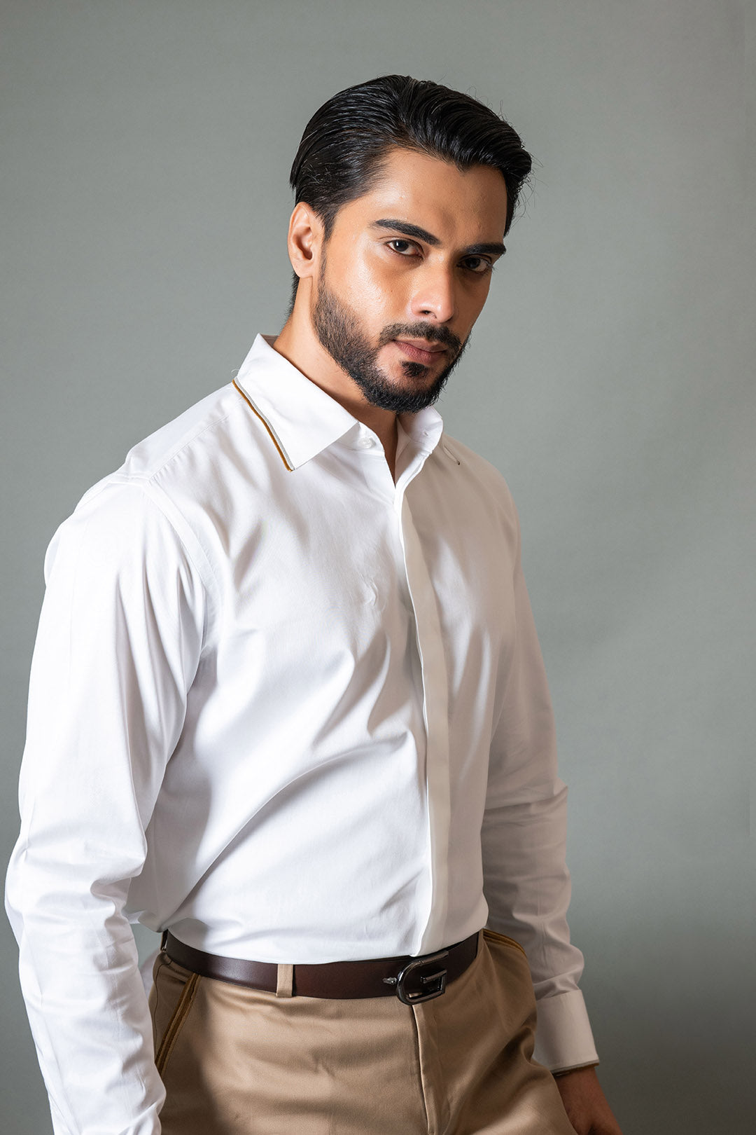 White Profile Shirt