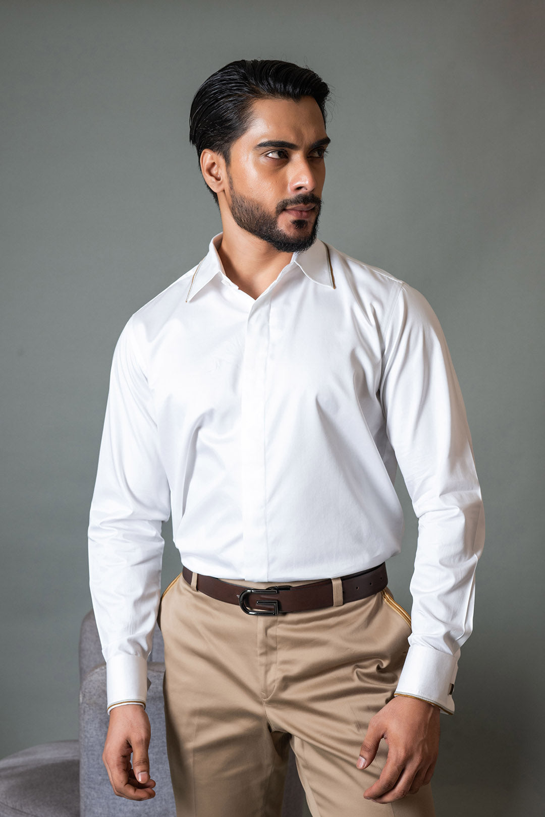 White Profile Shirt