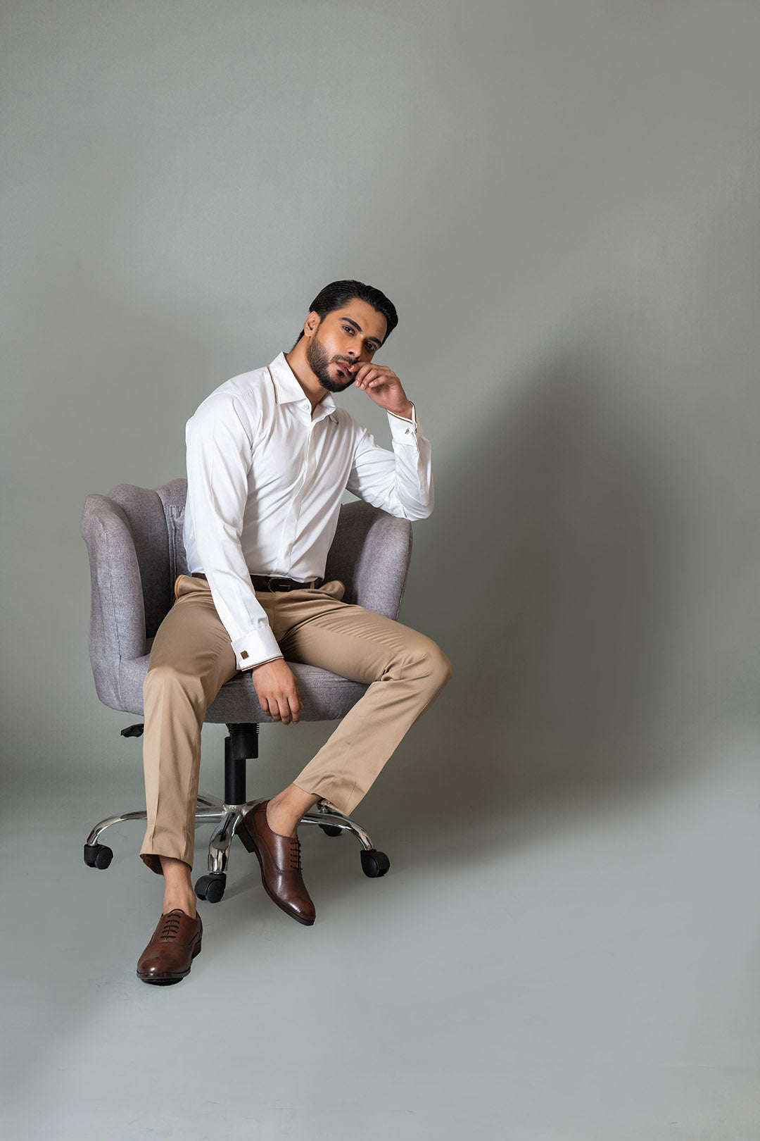 White Profile Shirt