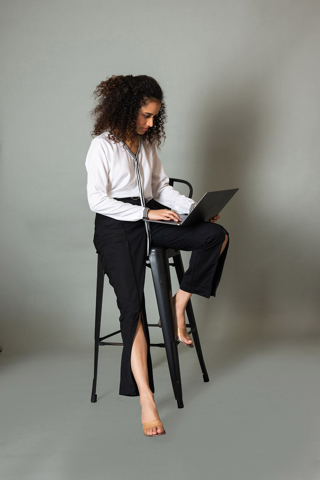 White Strive Top