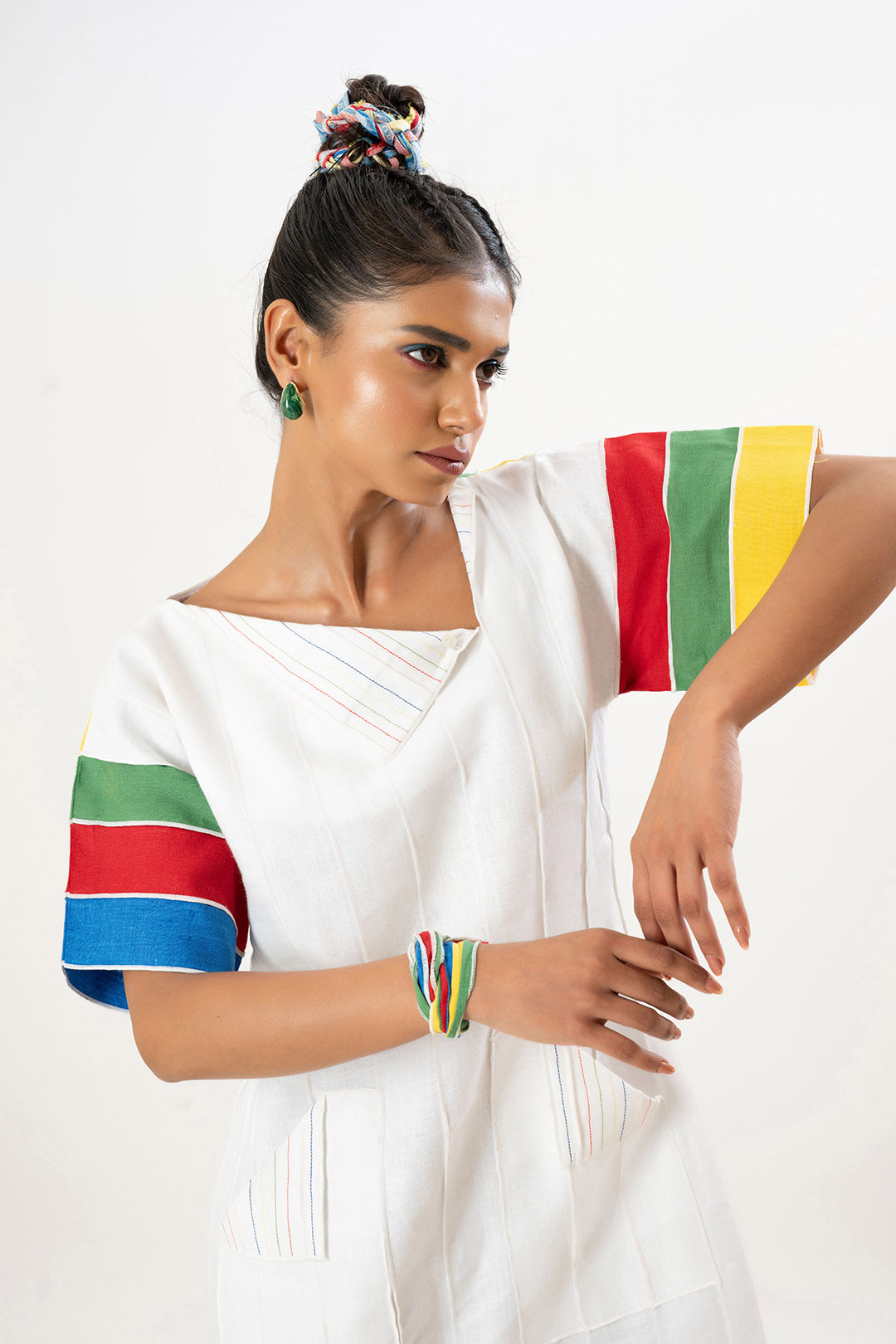 White Spectrum Elegance Dress