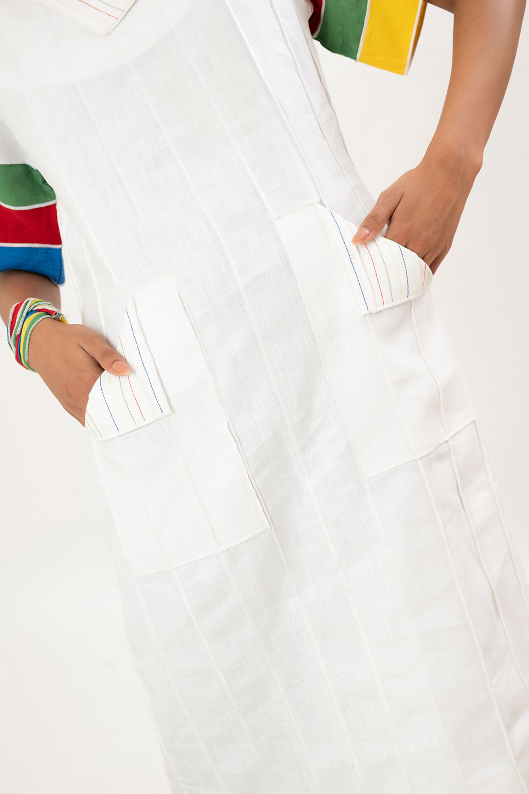 White Spectrum Elegance Dress