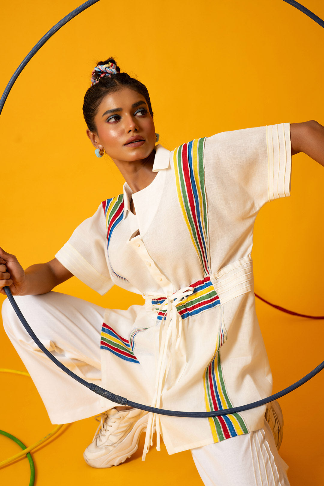 White Spectrum Ray Top