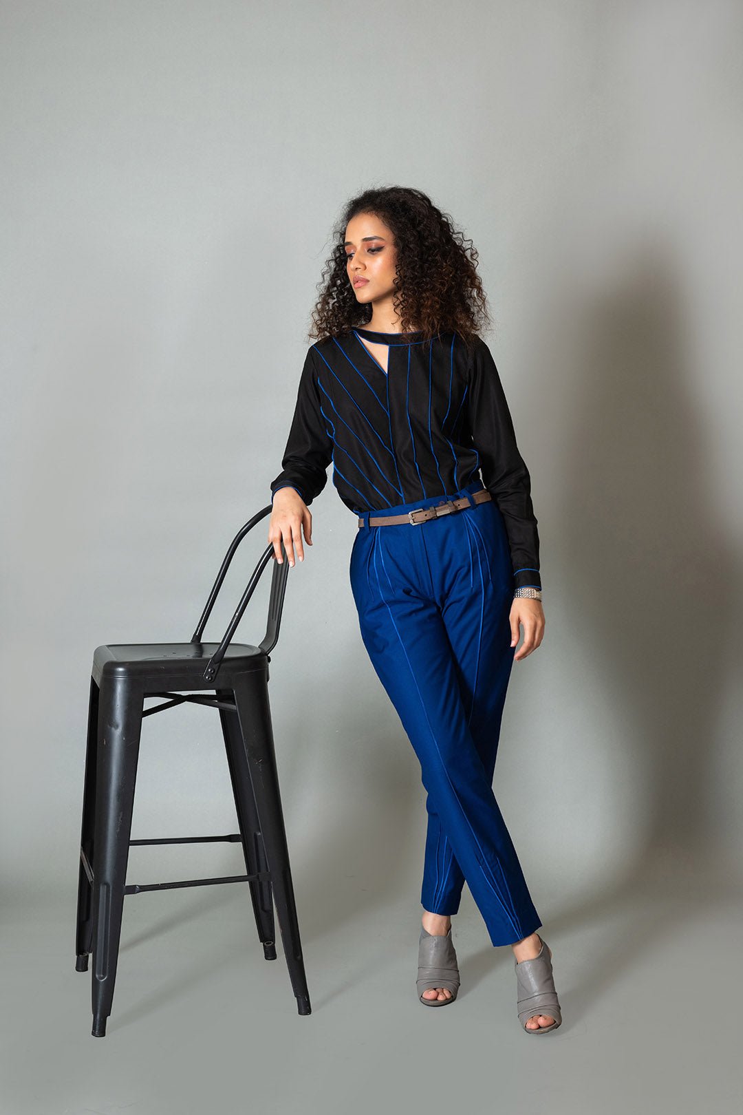 Blue Precision Pants