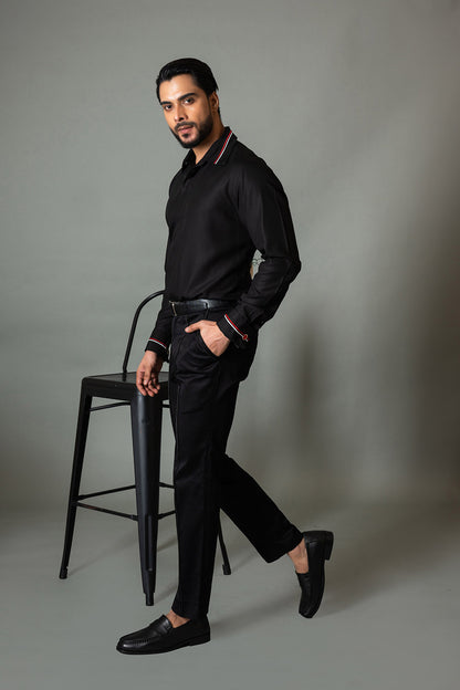 Black Fortify Trousers