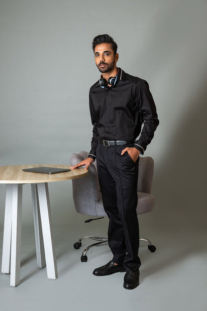 Black Fortify Trousers