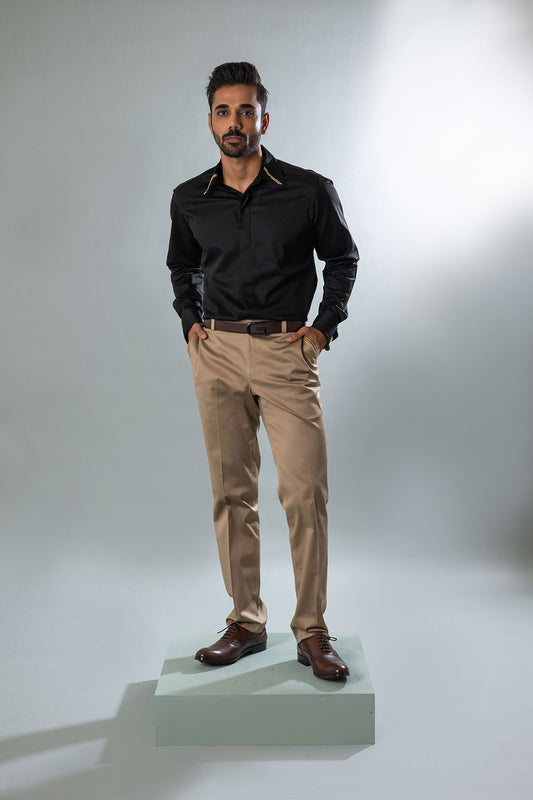 Beige Noon Trousers