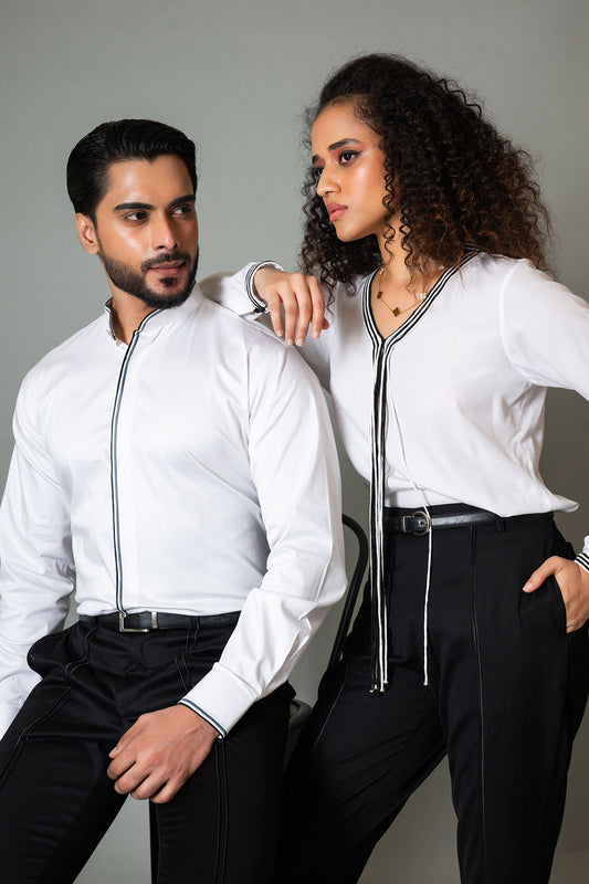 White Pace Shirt