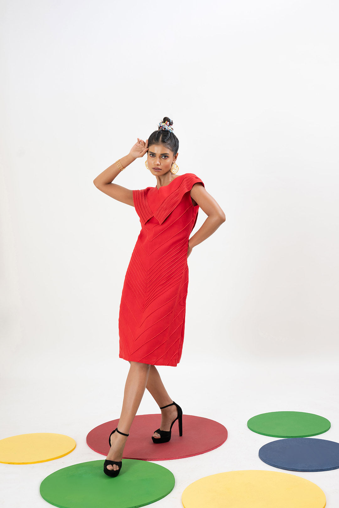 Red Cerise Elegance Dress