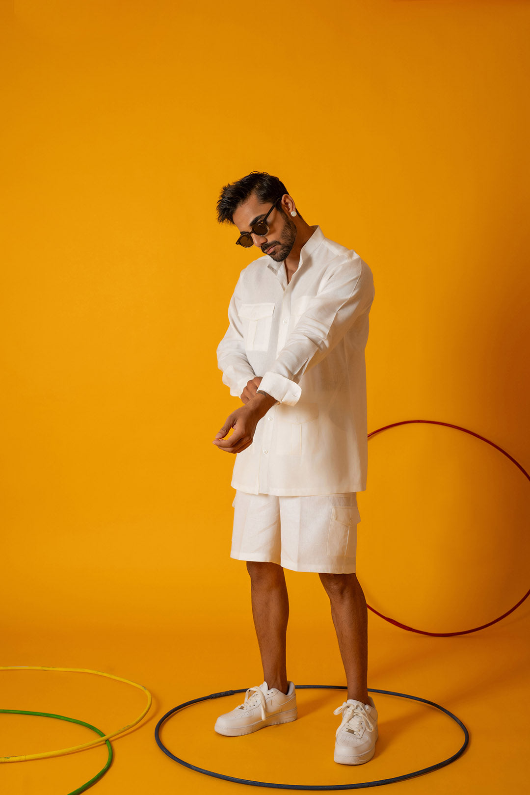 White Alabaster Shorts