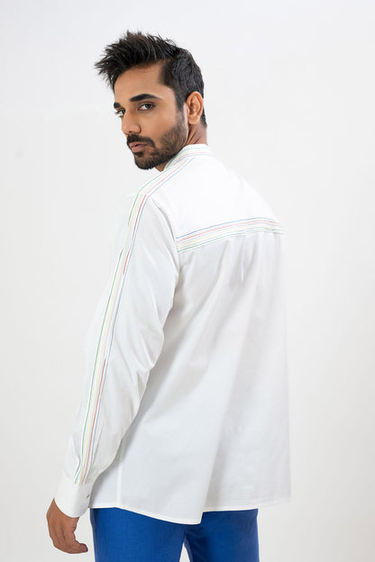 White Crucifix Shirt