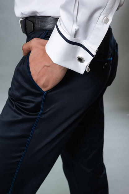 Navy Blue Realm Trousers