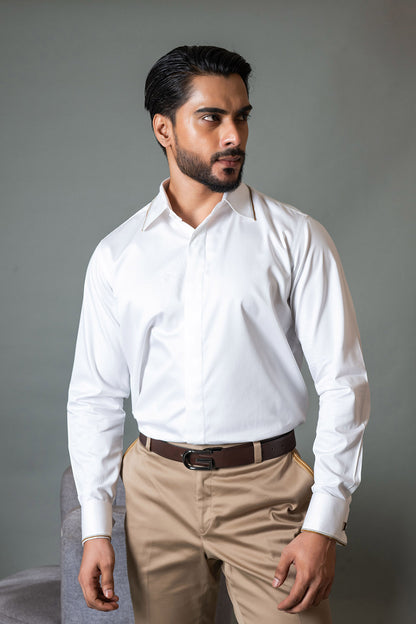 White Profile Shirt