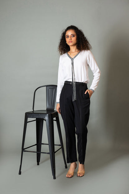 White Strive Top