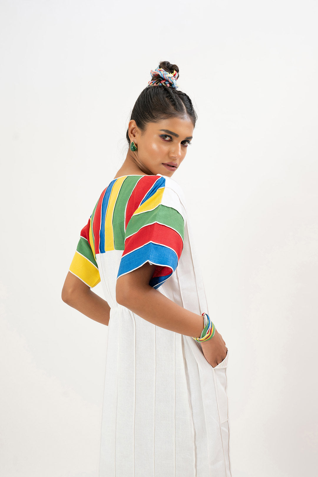 White Spectrum Elegance Dress