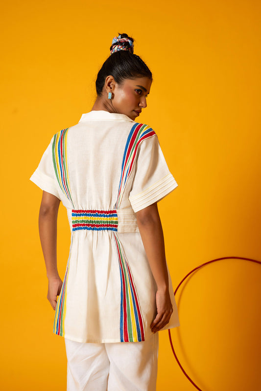 White Spectrum Ray Top