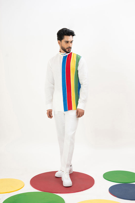 White Alabaster Trousers
